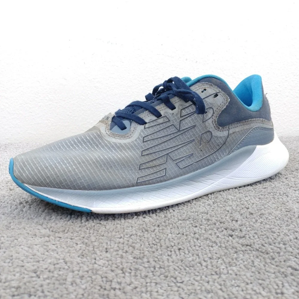 New Balance Dynasoft Breaza V1 Mens Size 13 Running Shoes Gray Blue MABRZACG